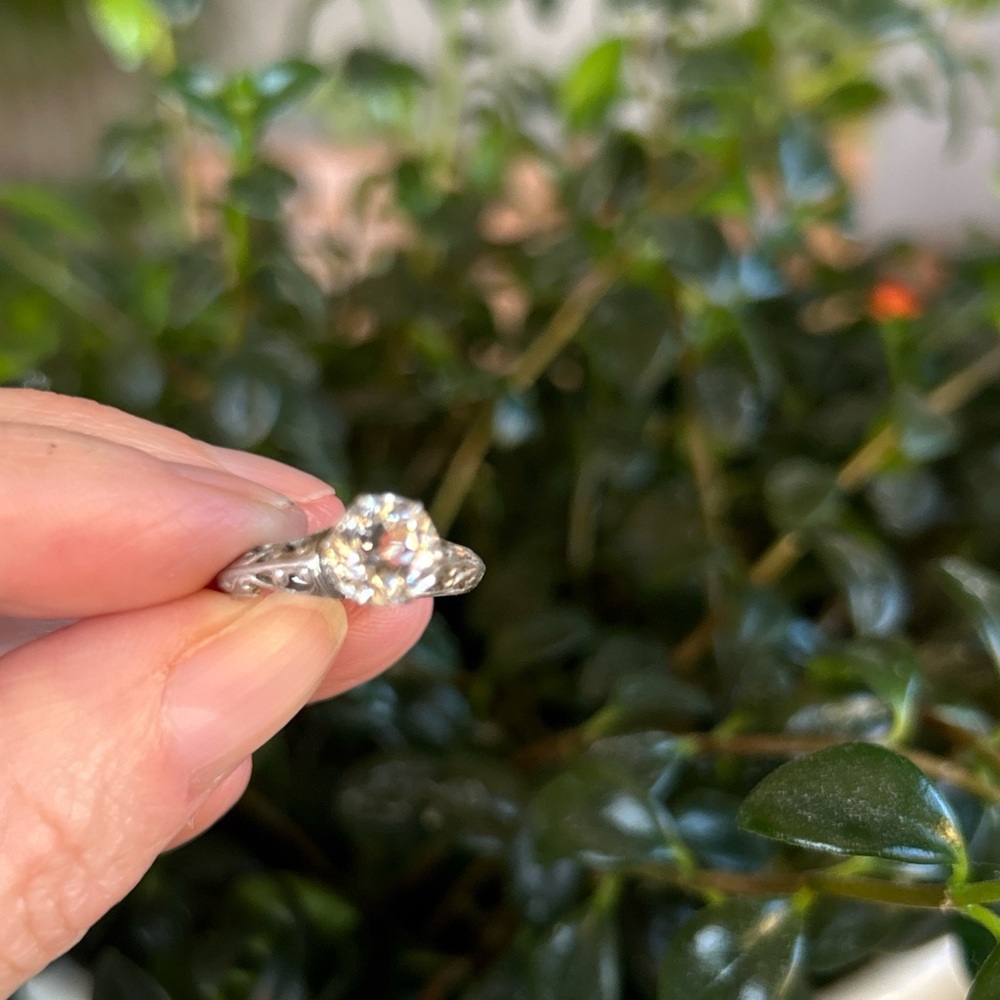 ANTIQUE Sterling Silver Women's Ring